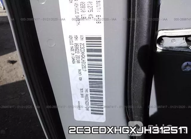 2C3CDXHGXJH312517 фото 10