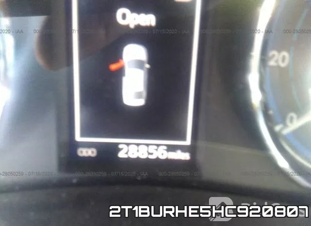 2T1BURHE5HC920807 фото 8