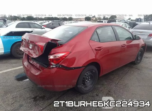 2T1BURHE6KC224934 фото 5