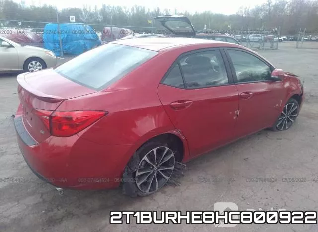 2T1BURHE8HC800922 фото 5