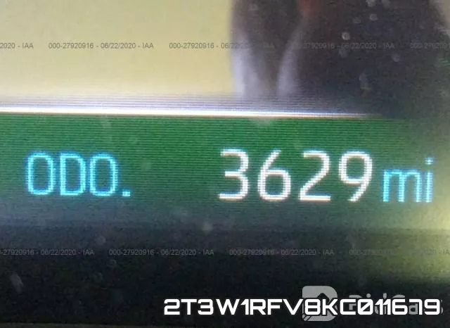 2T3W1RFV8KC011679 фото 8