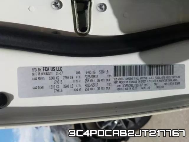 3C4PDCAB2JT217767 фото 2