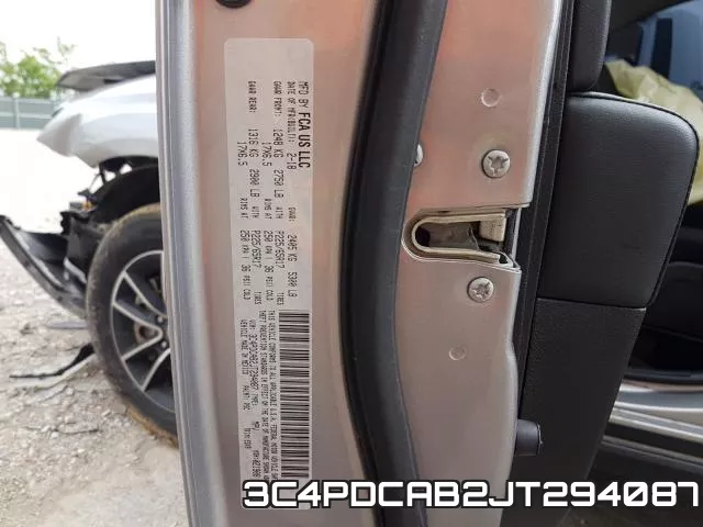 3C4PDCAB2JT294087 фото 2