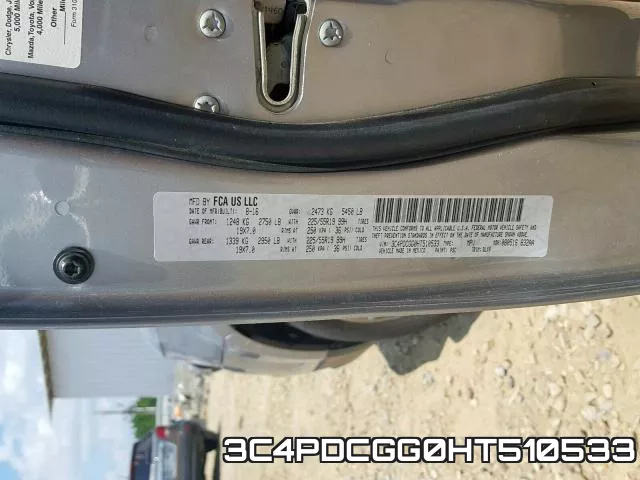 3C4PDCGG0HT510533 фото 2