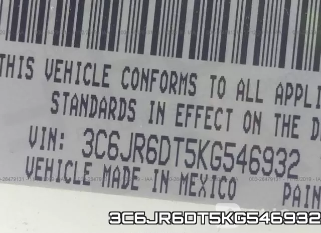 3C6JR6DT5KG546932 фото 10