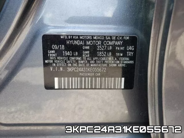 3KPC24A31KE055672 фото 2