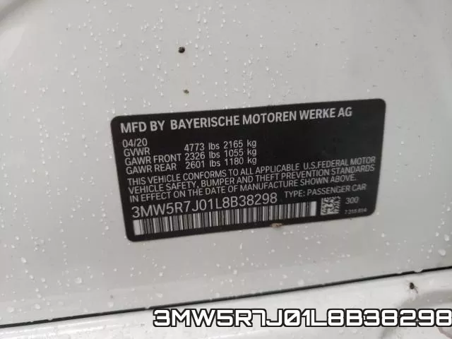 3MW5R7J01L8B38298 фото 2
