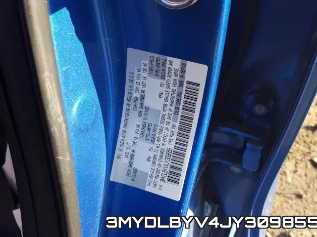3MYDLBYV4JY309855 фото 2