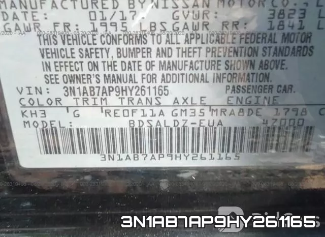 3N1AB7AP9HY261165 фото 10