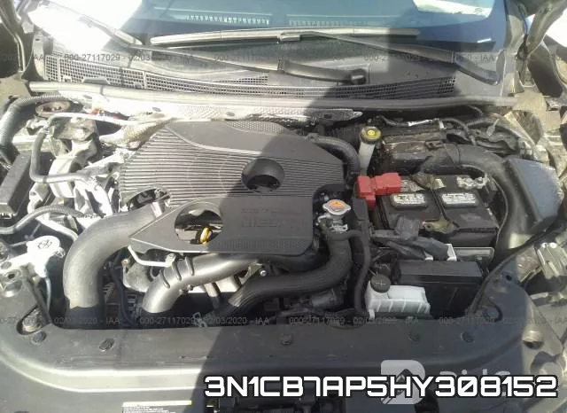 3N1CB7AP5HY308152 фото 2