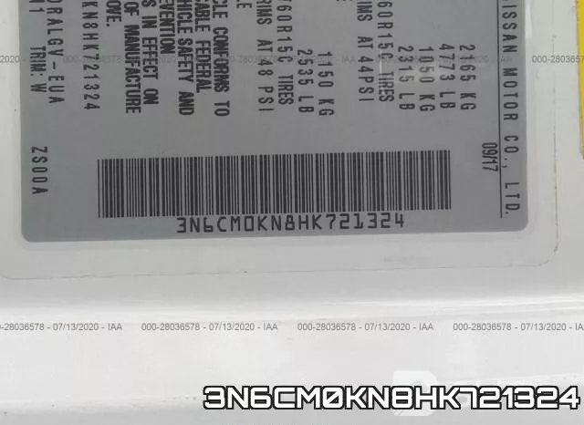 3N6CM0KN8HK721324 фото 10