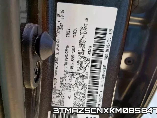 3TMAZ5CNXKM085847 фото 2