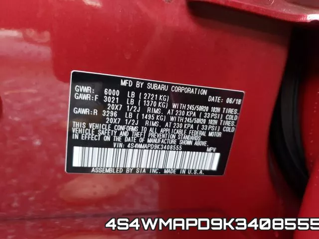 4S4WMAPD9K3408555 фото 2