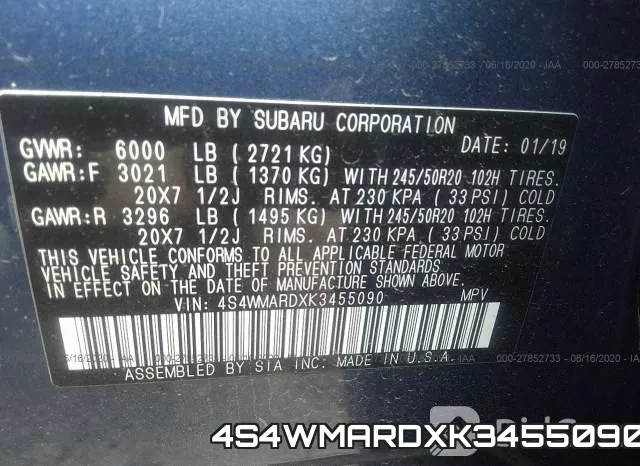 4S4WMARDXK3455090 фото 10