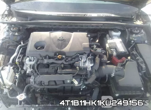 4T1B11HK1KU249156 фото 2