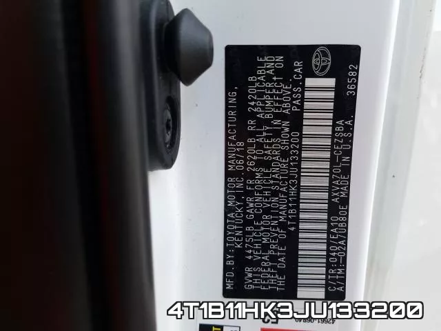 4T1B11HK3JU133200 фото 2