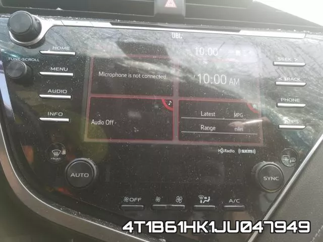 4T1B61HK1JU047949 фото 10