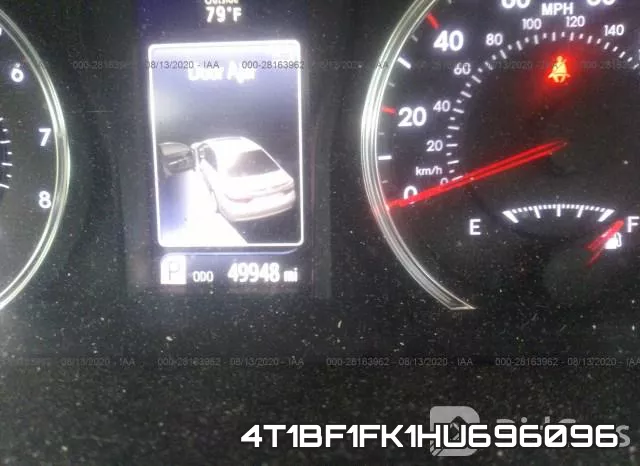 4T1BF1FK1HU696096 фото 8