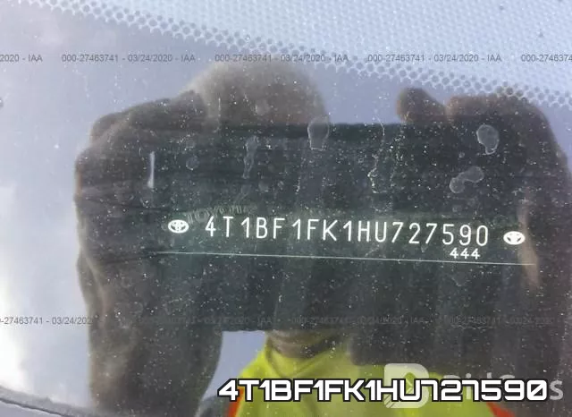 4T1BF1FK1HU727590 фото 10