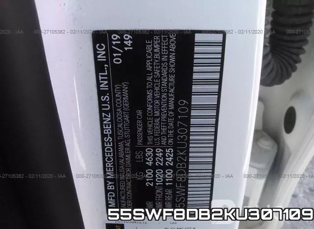 55SWF8DB2KU307109 фото 10