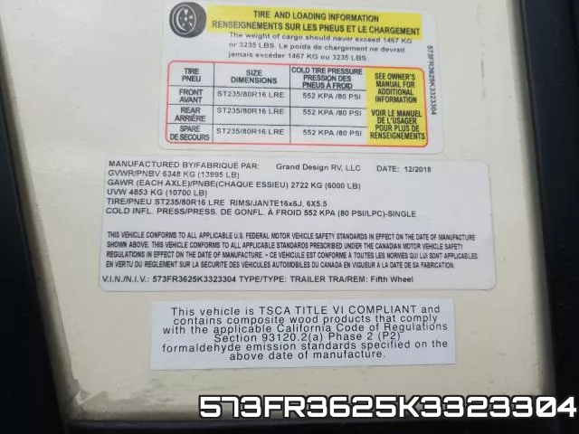 573FR3625K3323304 фото 2