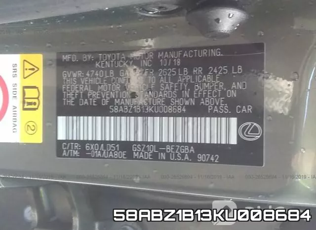 58ABZ1B13KU008684 фото 10