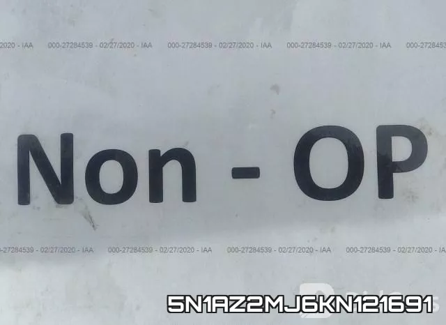 5N1AZ2MJ6KN121691 фото 8