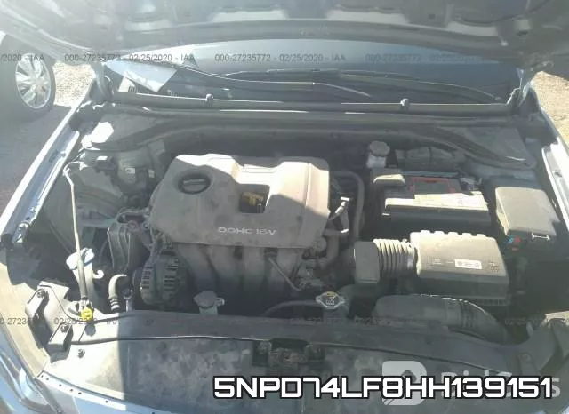 5NPD74LF8HH139151 фото 2