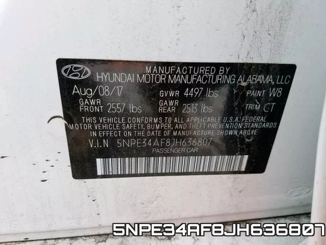 5NPE34AF8JH636807 фото 2