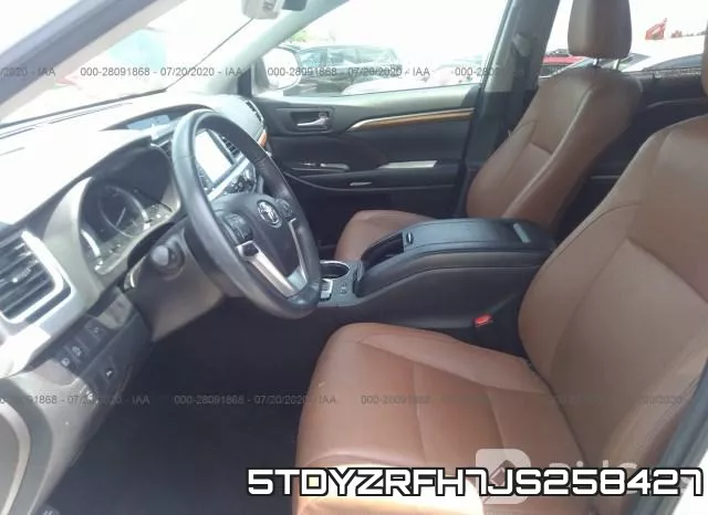 5TDYZRFH7JS258427 фото 6