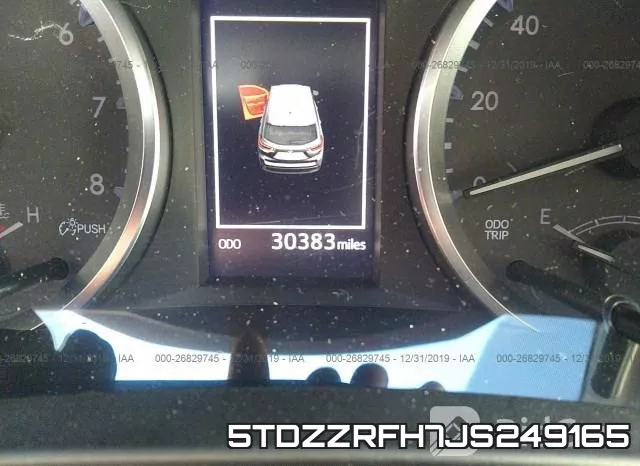 5TDZZRFH7JS249165 фото 8