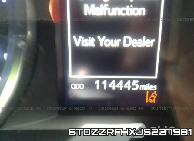 5TDZZRFHXJS237981 фото 8