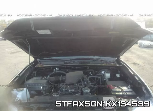 5TFAX5GN1KX134539 фото 2