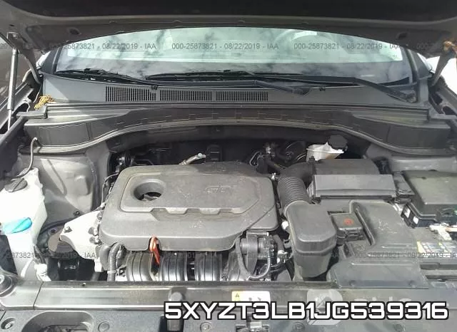 5XYZT3LB1JG539316 фото 2