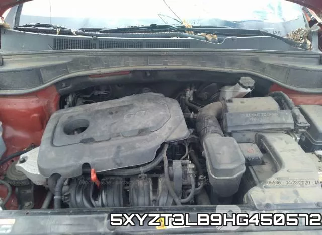 5XYZT3LB9HG450572 фото 2
