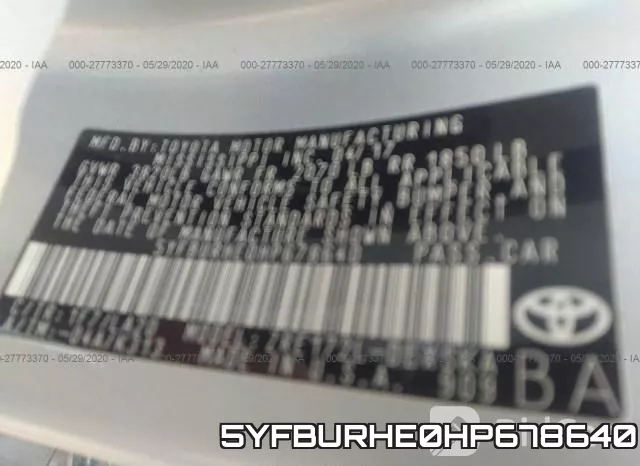 5YFBURHE0HP678640 фото 10
