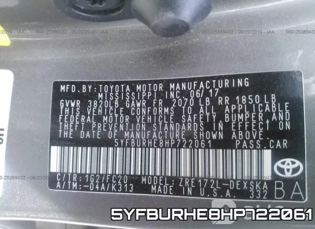 5YFBURHE8HP722061 фото 10