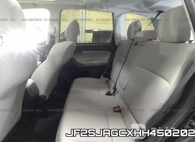 JF2SJAGCXHH450202 фото 9