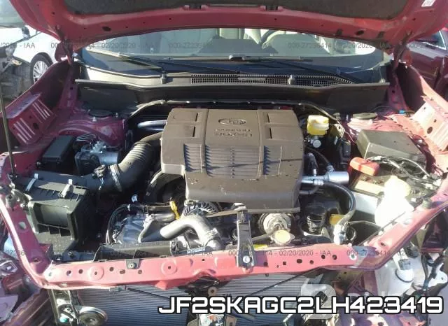 JF2SKAGC2LH423419 фото 2