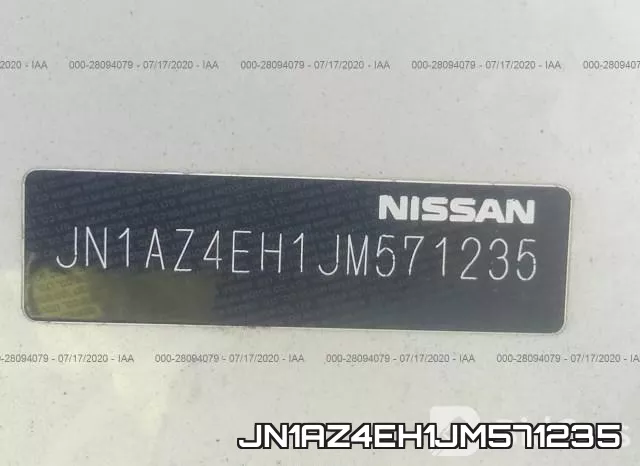 JN1AZ4EH1JM571235 фото 10