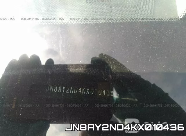 JN8AY2ND4KX010436 фото 10