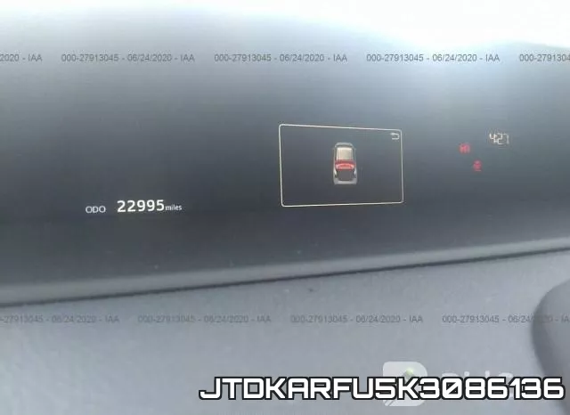 JTDKARFU5K3086136 фото 8