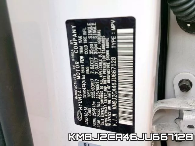 KM8J2CA46JU667128 фото 2