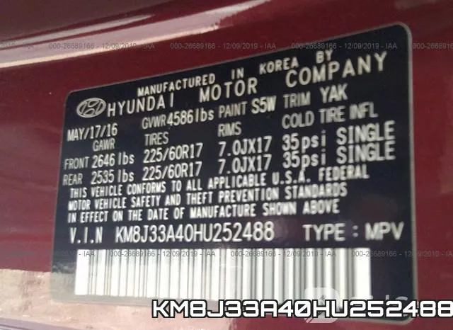KM8J33A40HU252488 фото 10