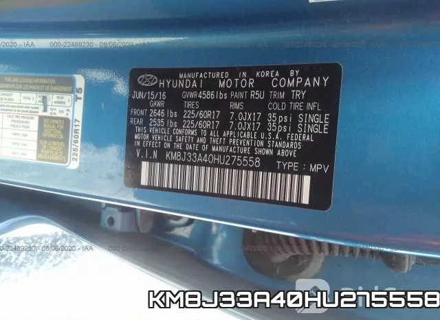 KM8J33A40HU275558 фото 10