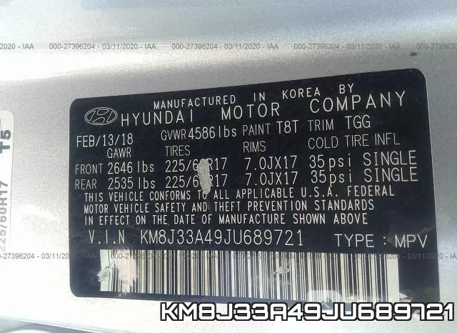 KM8J33A49JU689721 фото 10