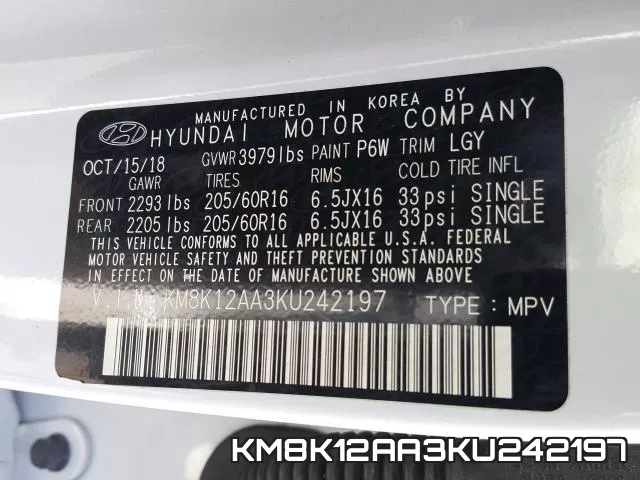 KM8K12AA3KU242197 фото 2