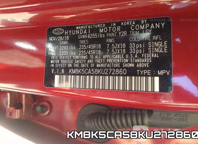 KM8K5CA58KU272860 фото 10