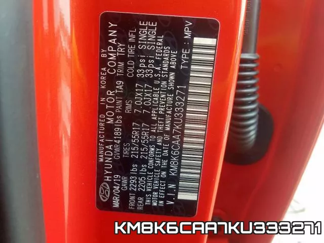 KM8K6CAA7KU333271 фото 2