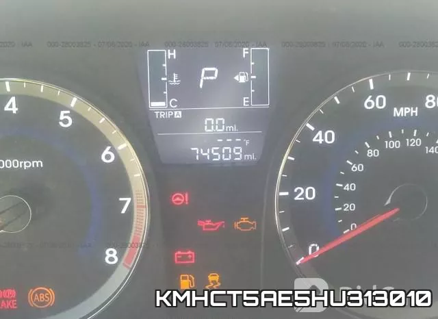 KMHCT5AE5HU313010 фото 8